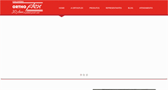 Desktop Screenshot of orthoflex.com.br