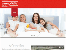 Tablet Screenshot of orthoflex.com.br